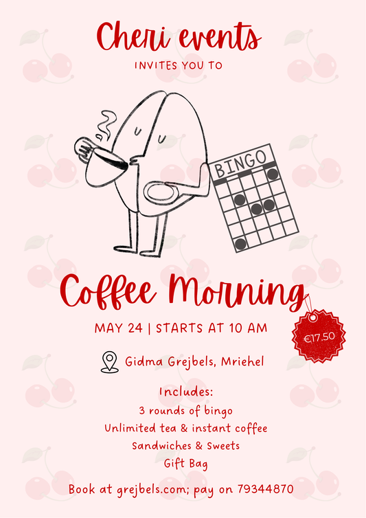 Coffee Morning ~ 24th May