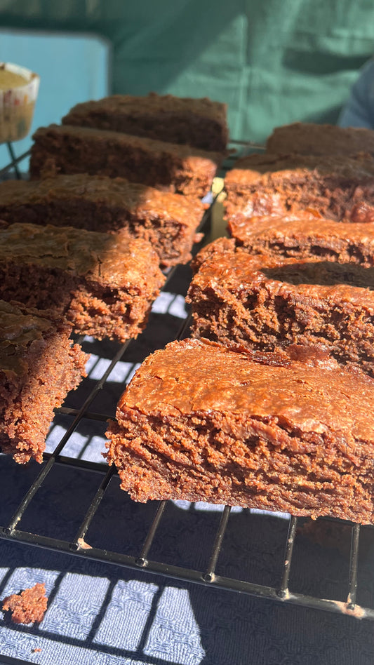 Tray of Brownies